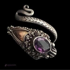 💖 Balinese Sterling Silver Dragon Ring 💖